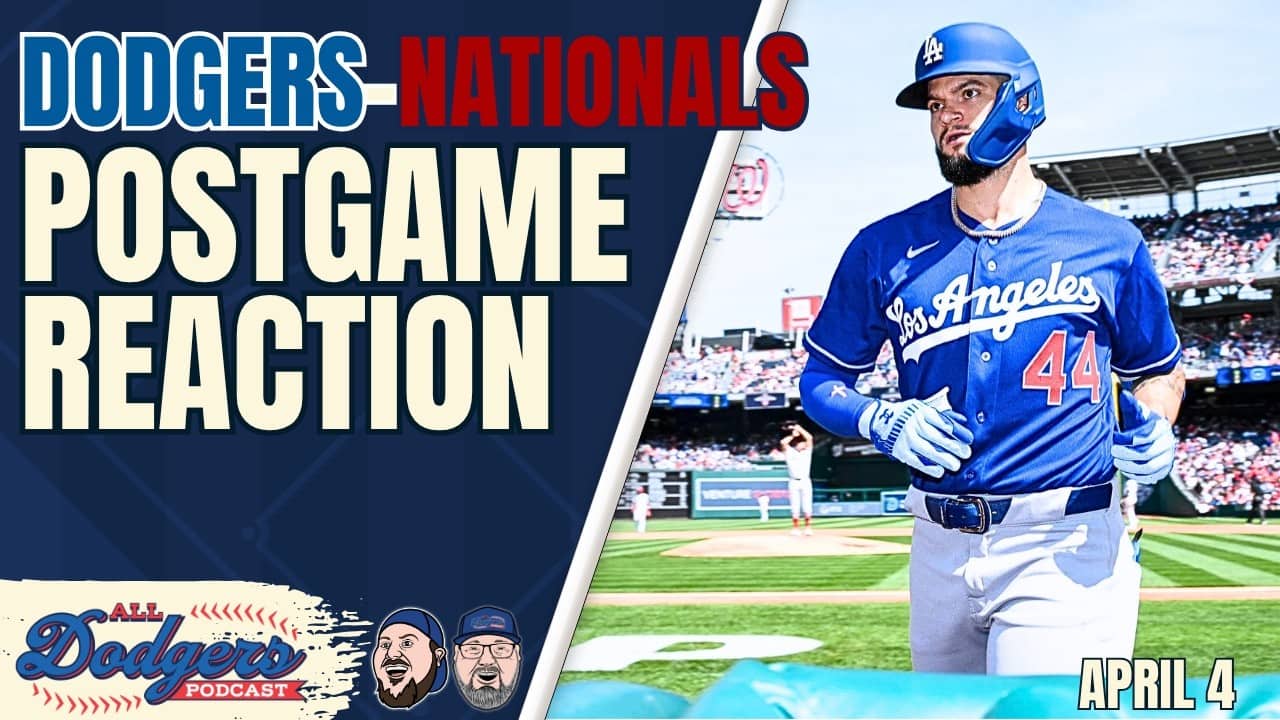 Andy Pages Continues MVP-Caliber Start, Tyler Glasnow's Ace Stuff vs Nats | All Dodgers