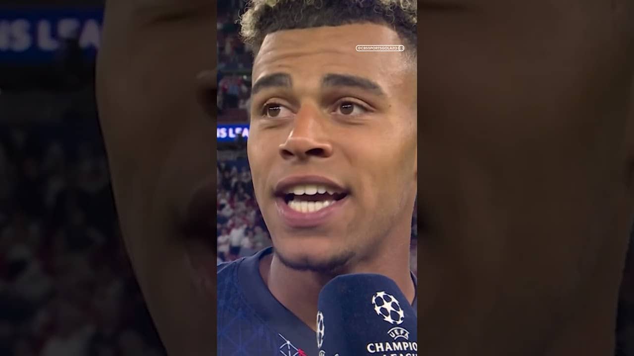 Désiré Doué on PSG going for UCL three-peat 👀 | CBS Sports Golazo