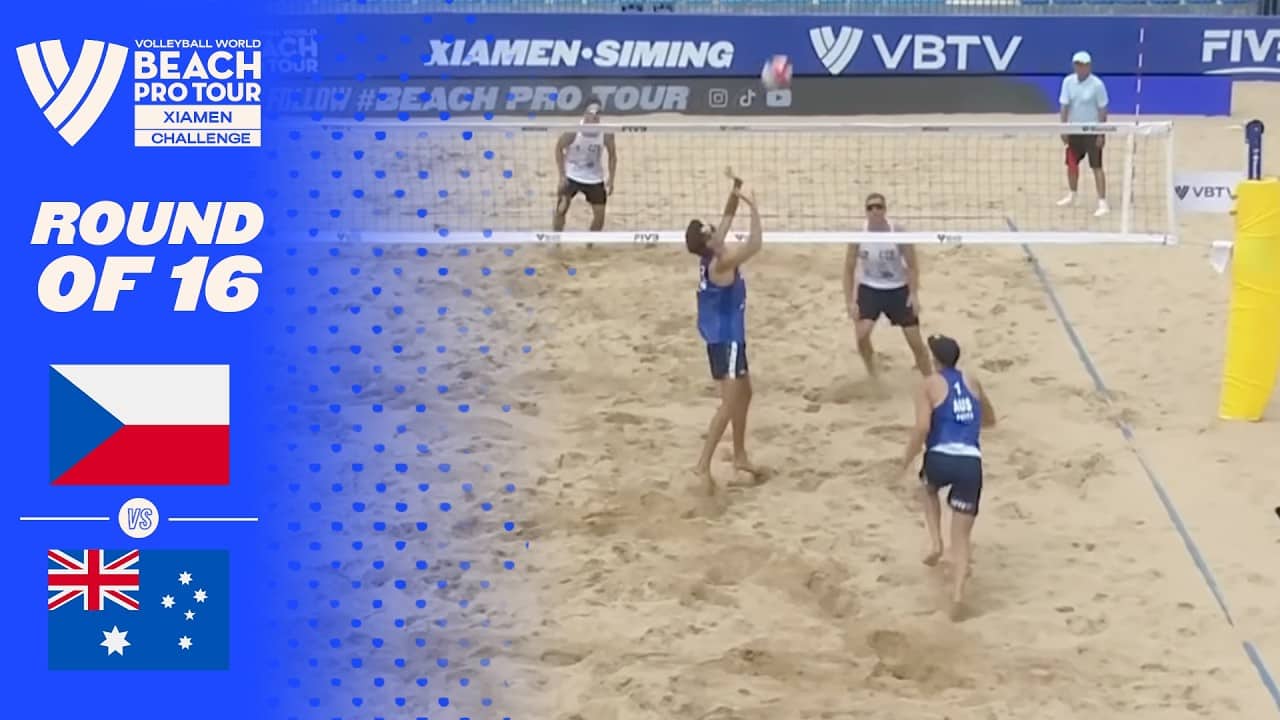 Trousil/Schweiner vs. Potts/Pearse - Round of 16 Highlights | Xiamen 2026 #BeachProTour