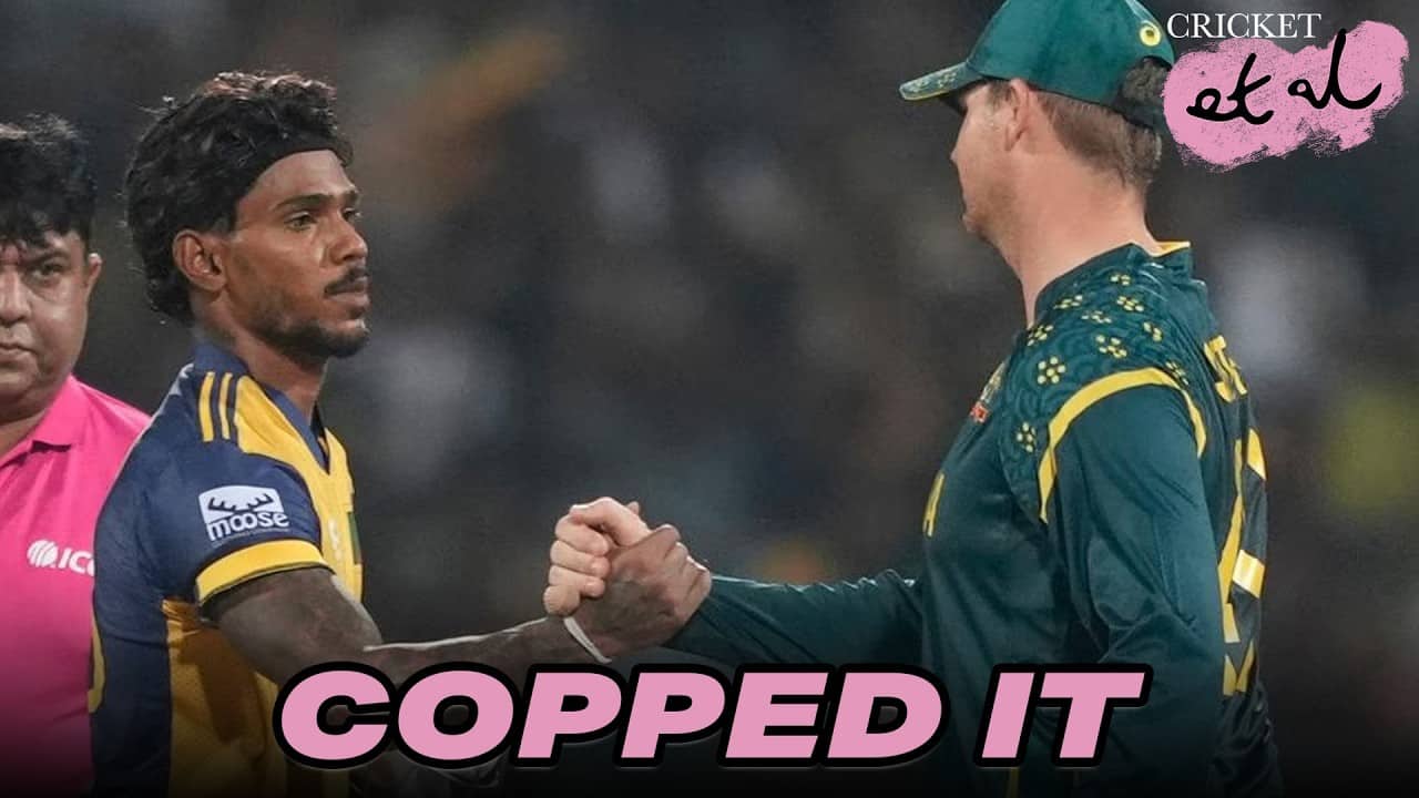 COPPED IT: Sri Lanka Breeze Past Australia