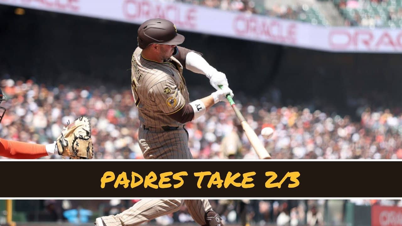 Padres take (or given) series finale vs. Giants
