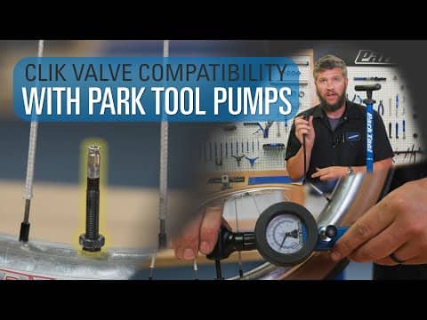 Clik Valve Compatibility with Park Tool Pumps