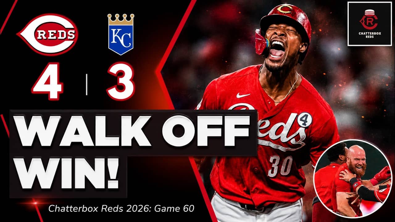 Cincinnati Reds vs Kansas City Royals LIVE MLB Postgame Show Chatterbox Reds | Podcast, Highlights
