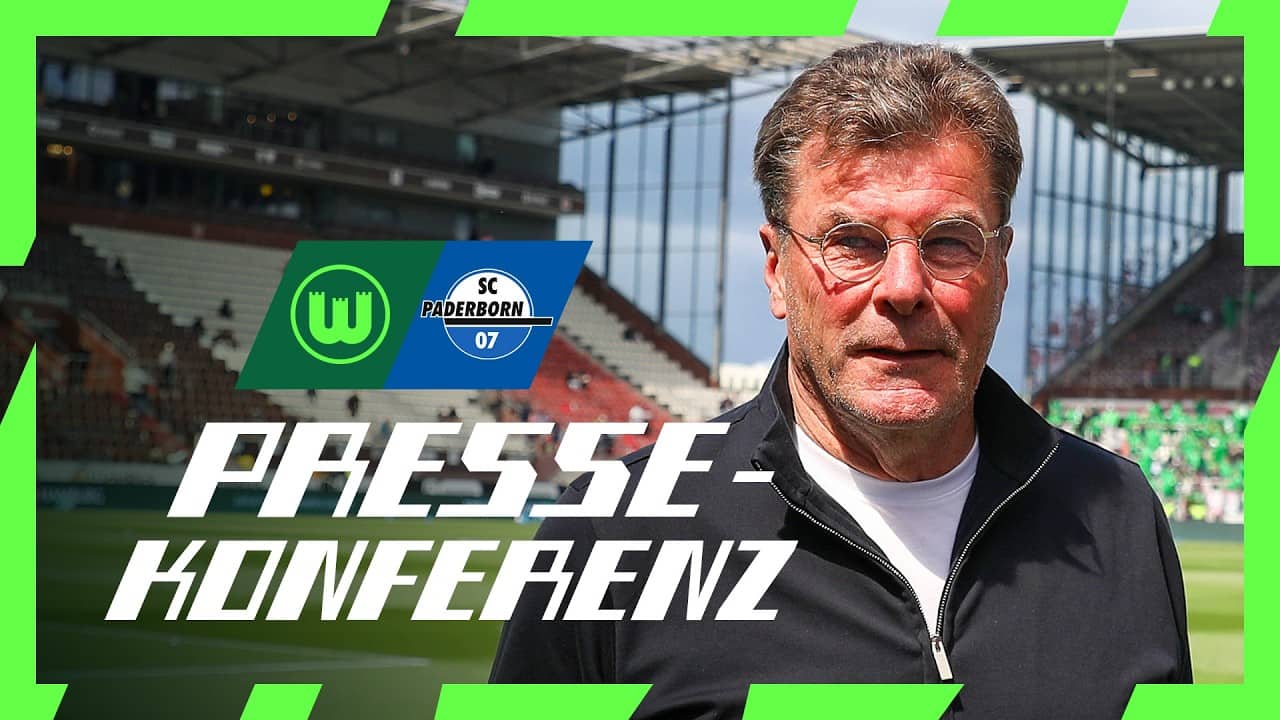 RE-LIVE | PK mit Dieter Hecking vor VfL Wolfsburg - SC Paderborn | Relegation 2026