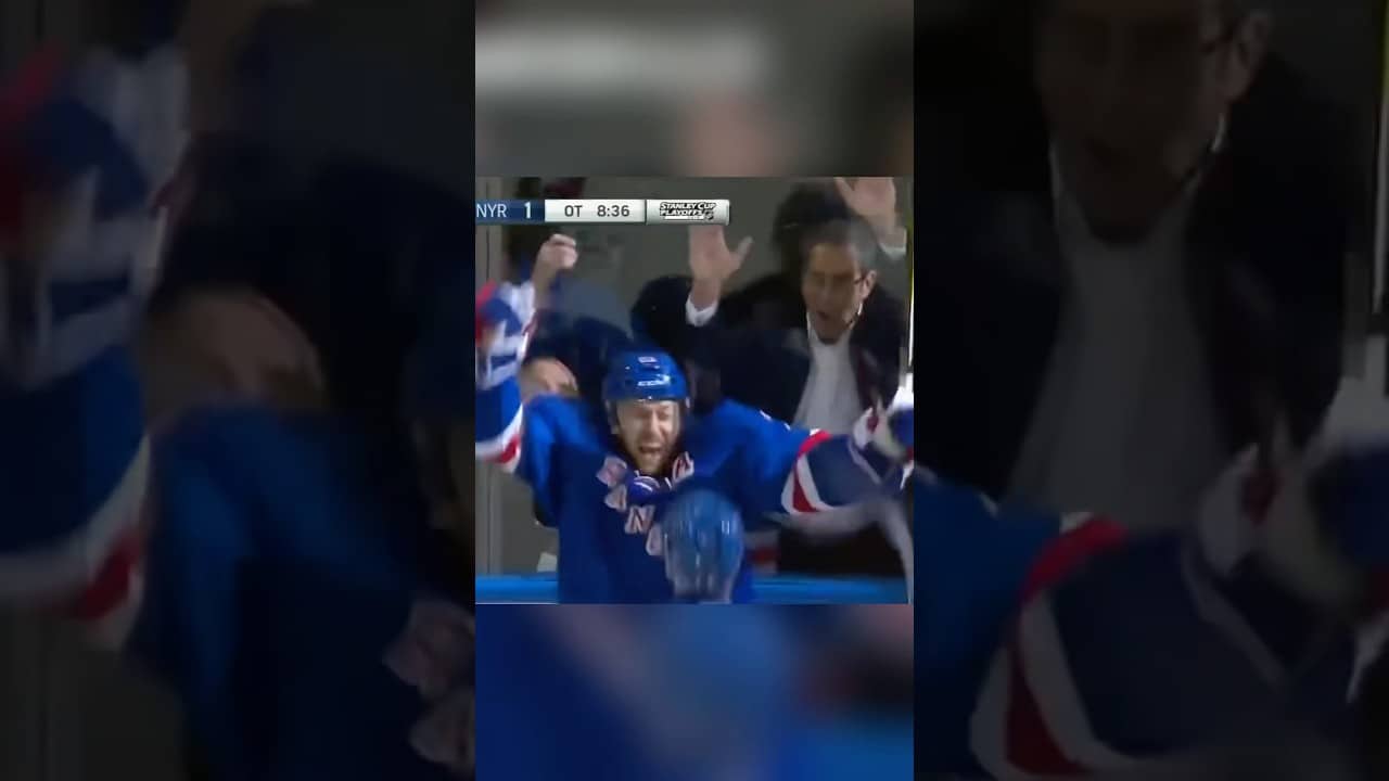 11 years ago today, “Stepan, in overtime!” 👀 #NYR #nyrangers #newyorkrangers #shorts