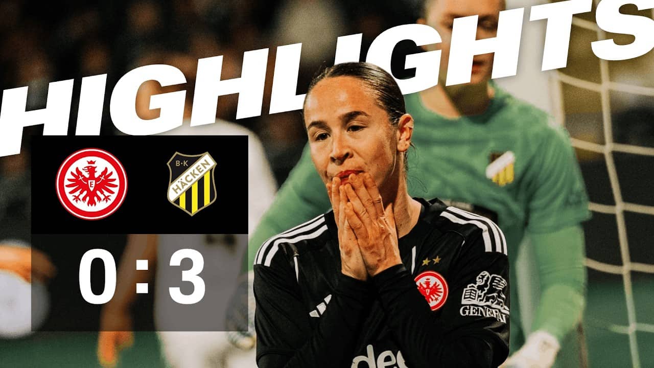 Schröder schockt Eintracht I Highlights Eintracht Frankfurt Frauen - BK Häcken
