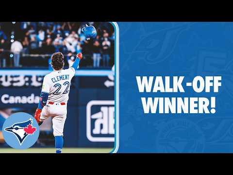 Ernie Clement caps Blue Jays comeback with WALK-OFF hit in the 11th!