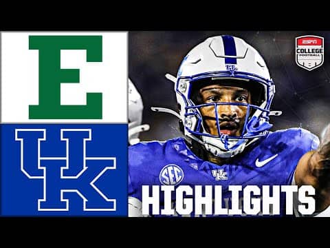 Eastern Michigan Eagles vs. Kentucky Wildcats | Full Game Highlights | ESPN College Football