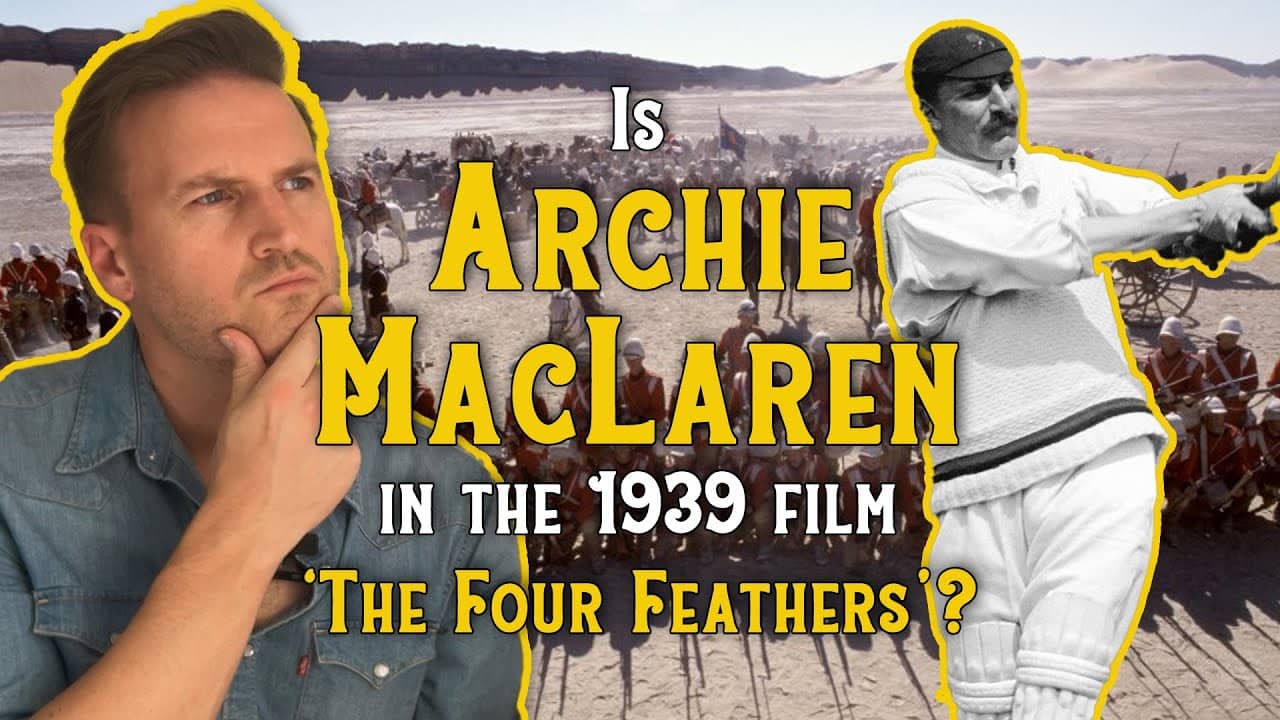 Archie MacLaren: Film Actor?! #cricket #crickethistory