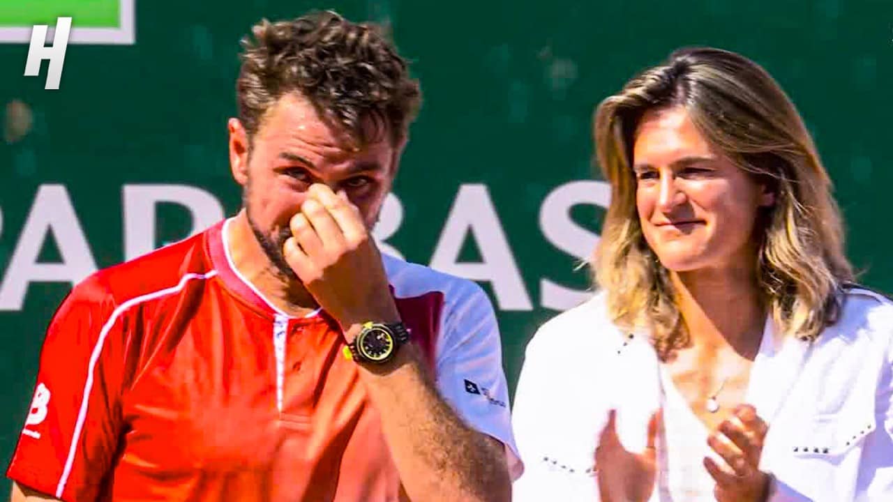 Stan Wawrinka Gets EMOTIONAL During Roland Garros Tribute ❤️