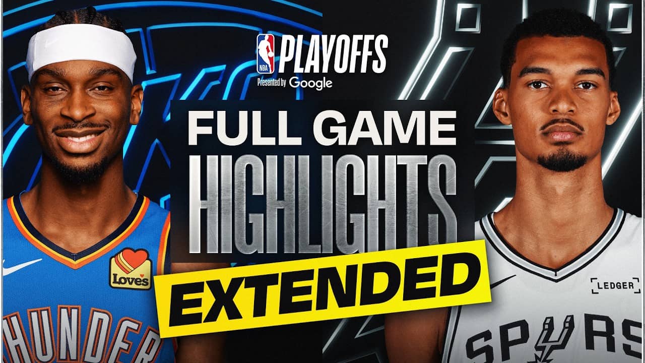 EXTENDED: #1 THUNDER at #2 SPURS | FULL GAME 6 HIGHLIGHTS | May 28, 2026