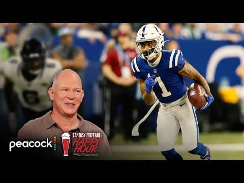 Josh Downs, Chris Godwin among top late-round fantasy WRs | Fantasy Football Happy Hour | NFL on NBC