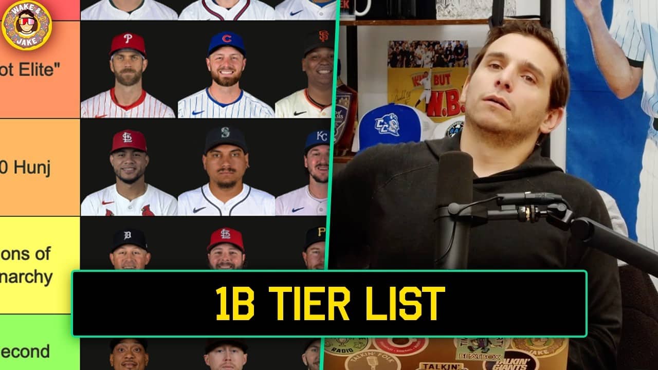 Our 2026 First Base Tier List (with Jolly Olive)