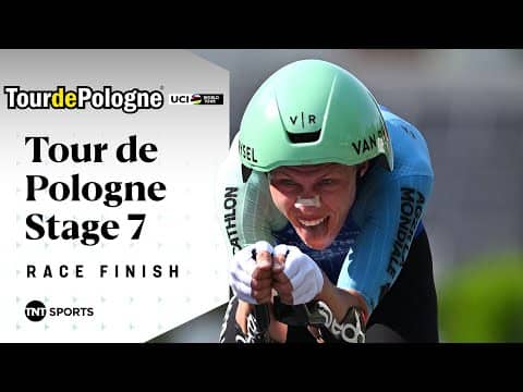 GREAT TIME TRIAL! 💪 | Men's 2025 Tour de Pologne Stage 7 Final KM's | TNT Sports Cycling
