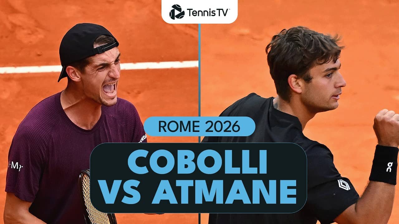 Flavio Cobolli vs Terence Atmane Highlights | Rome 2026