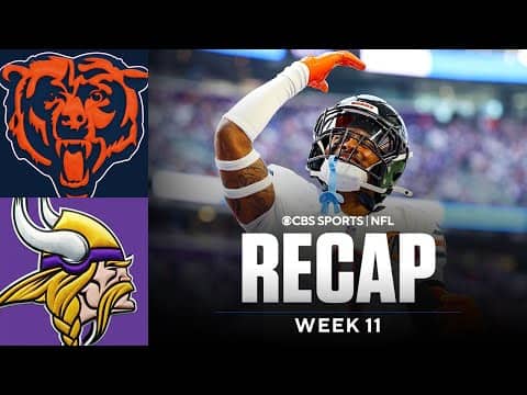 Bears SURVIVE Vikings late comeback with game-winning field goal | Game Recap