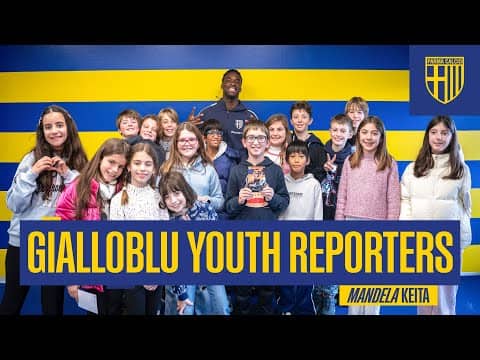 Dentro e fuori dal campo con Mandela Keita: il primo incontro dei Gialloblu Youth Reporters