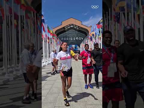 Wish we could rewind to #Paris2024. 🥹 Did you spot your country?#Olympics #LetsMove