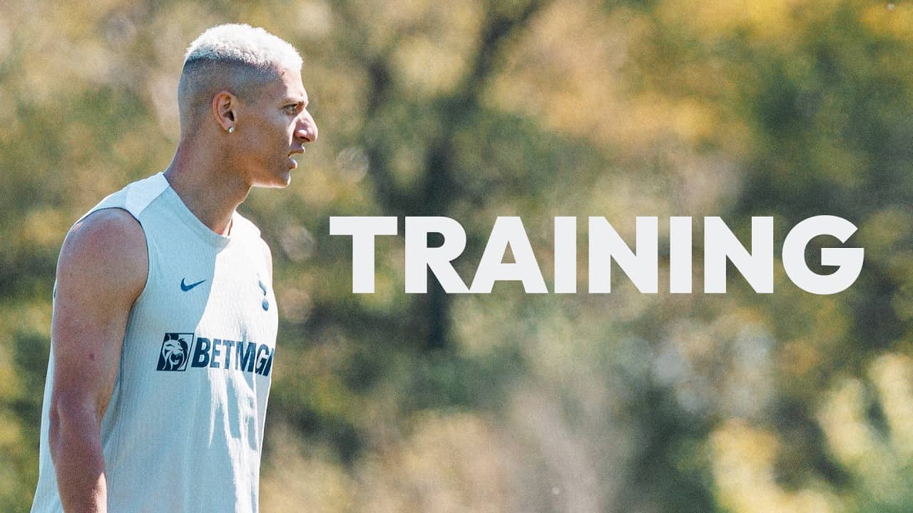 Behind the scenes at Roberto De Zerbi's Spurs training ahead of Wolves!