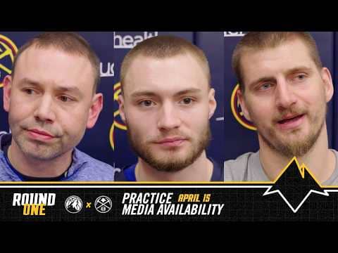 Denver Nuggets Practice Media Prior To Round One Vs. MIN | 4/15/26 🎙