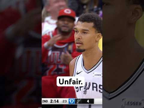 WEMBY BLOCK ➡️ WEMBY THREE