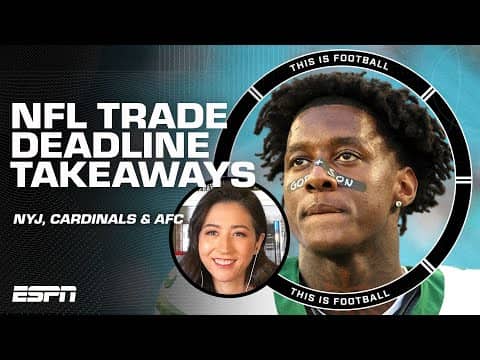 Did the Jets WIN the trade deadline? 😮 'They did the right thing!' - Mina Kimes | This Is Football