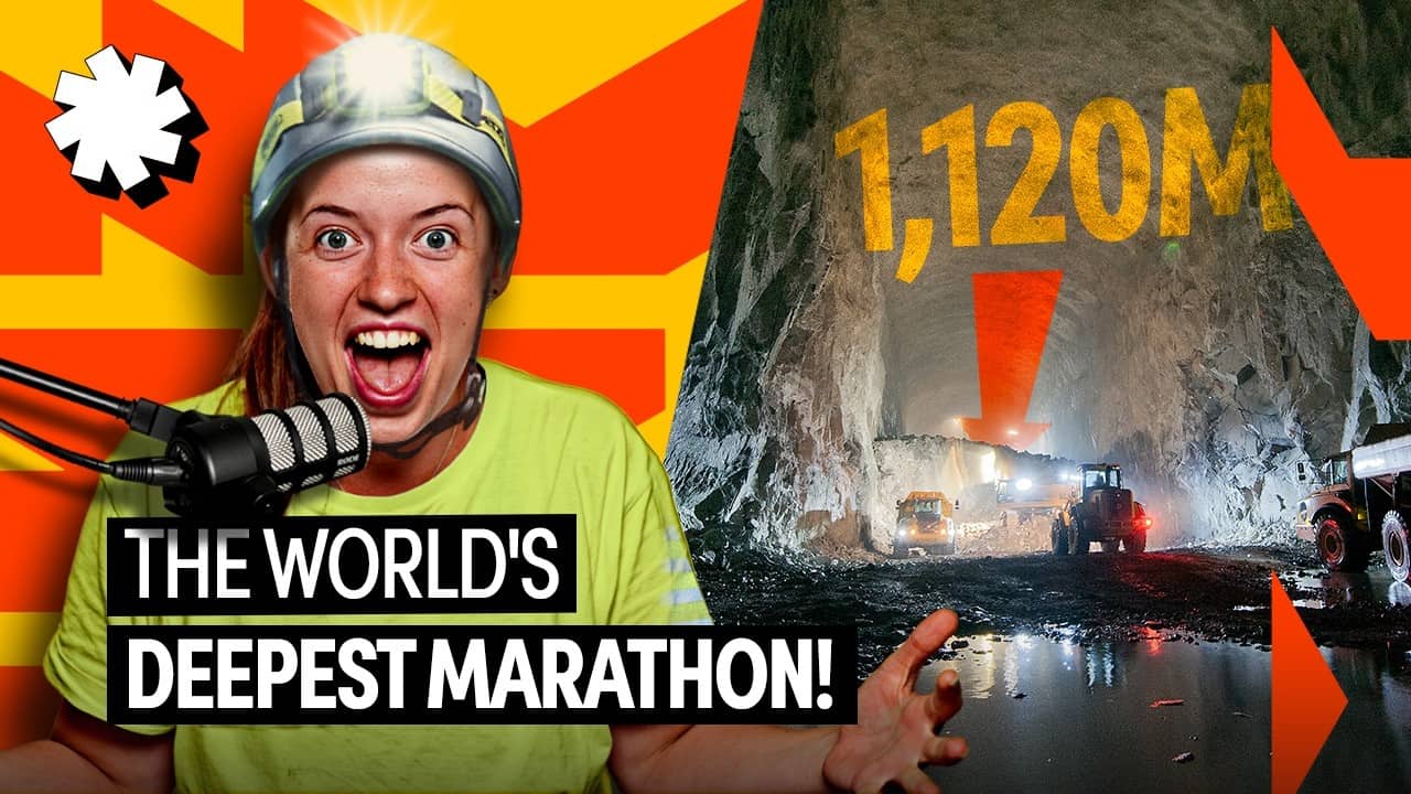 I Ran A Marathon Underground | EP 142 🎙️