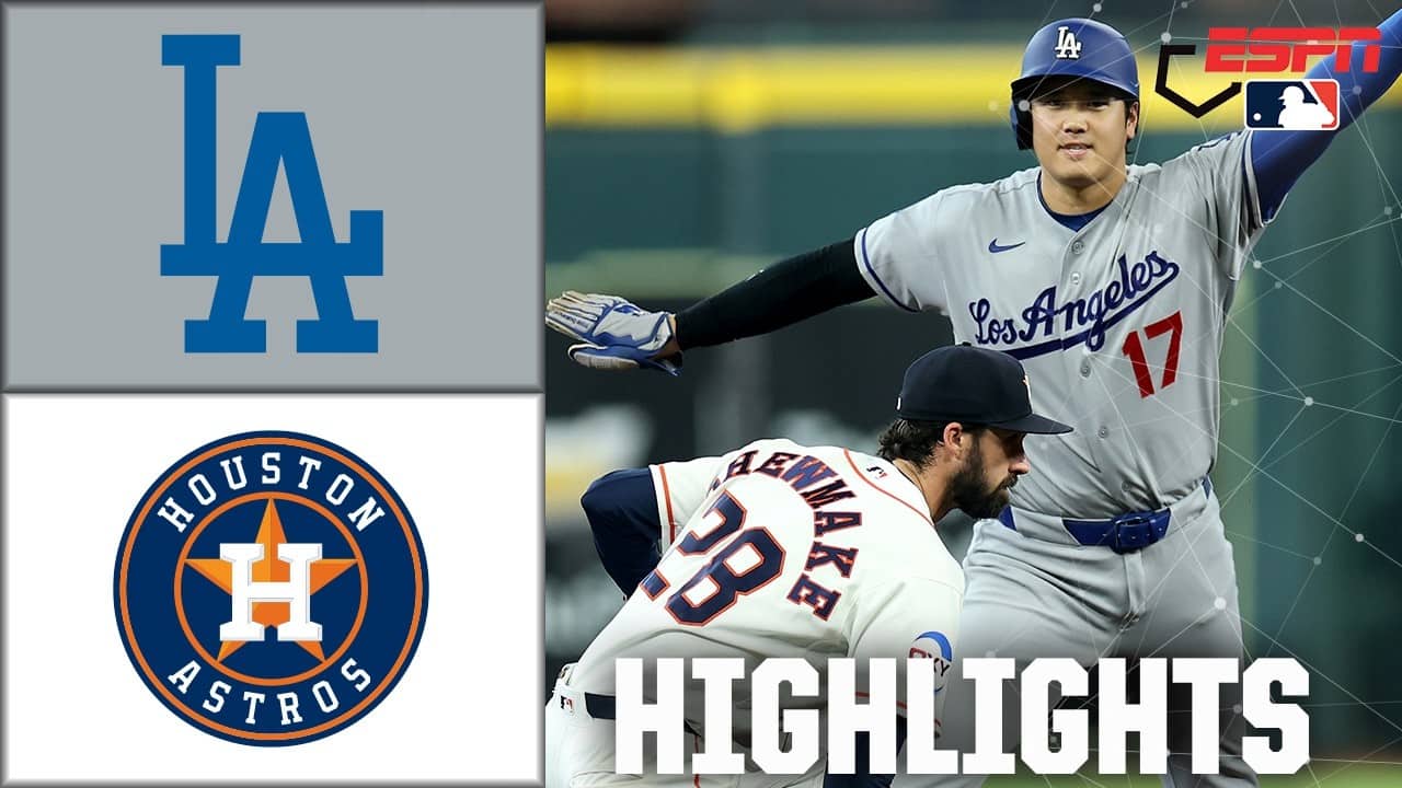 HOME RUNS GALORE ๐ฅ Los Angeles Dodgers vs. Houston Astros | Full Game Highlights | ESPN MLB