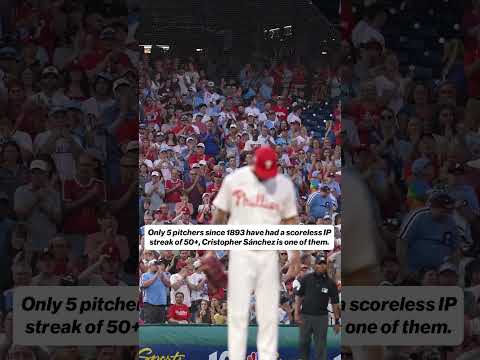 All love from Philly fans to Cristopher Sánchez 🙏#phillies #baseball