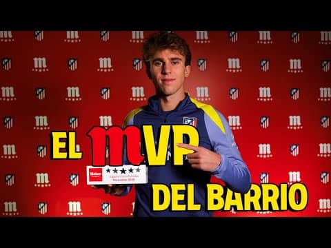 🏆 Pablo Barrios scoops November 'Jugador Cinco Estrellas' powered by Fútbol Mahou MVP award