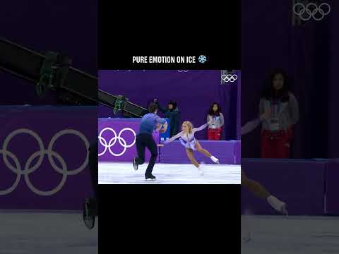 Aljona Savchenko and Bruno Massot’s golden free skate at #PyeongChang2018. ✨ #Olympics