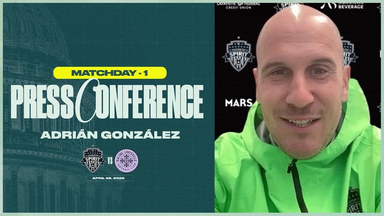 Adriàn González Matchday -1 Press Conference | Week 6 vs Racing Louisville | 04.28.26