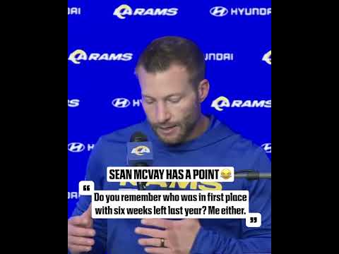 The Rams have the No. 1 record in the NFC 📈