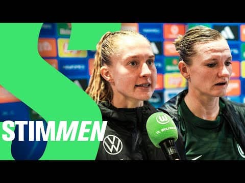 „Gefühlt darfst du das Spiel nicht verlieren“ | Stimmen | UWCL | Real Madrid - VfL Wolfsburg