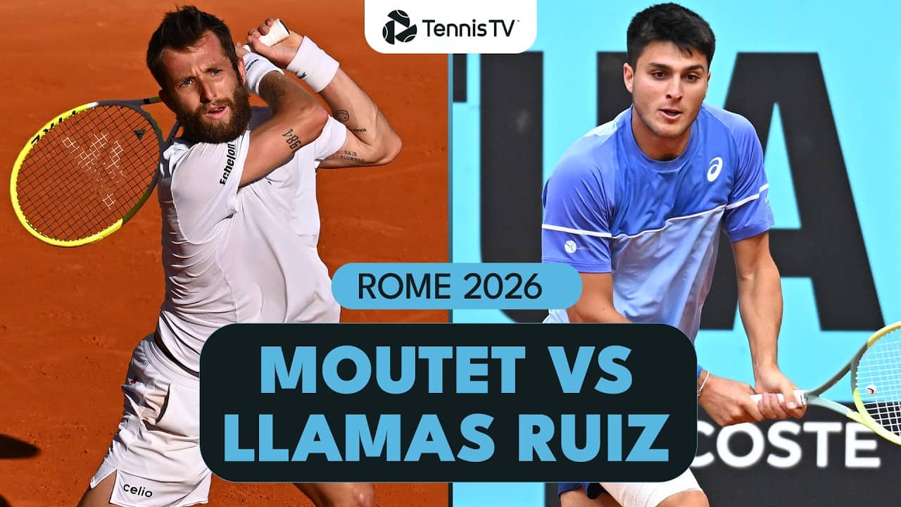 Corentin Moutet Vs Pablo Llamas Ruiz Crazy Match Highlights 🔥| Rome 2026