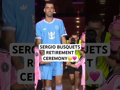Forever a legend Busquets!👏