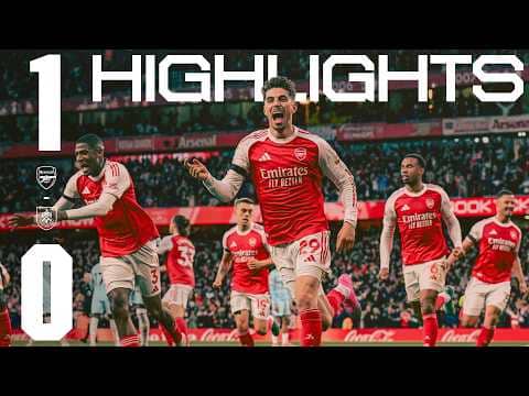 HAVERTZ TAKES US ONE STEP CLOSER TO THE TITLE | HIGHLIGHTS | Arsenal vs Burnley (1-0) | PL
