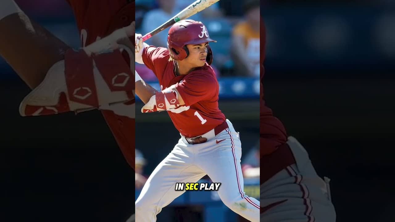 Can Justin LeBron make some noise in the NCAA Tournament? 👀 #ncaa #alabama #mlbdraft