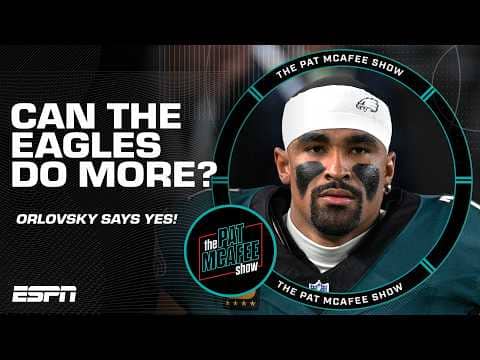 Dan Orlovsky is still NOT sold on the Eagles' offense 😳 | Best of McAfee