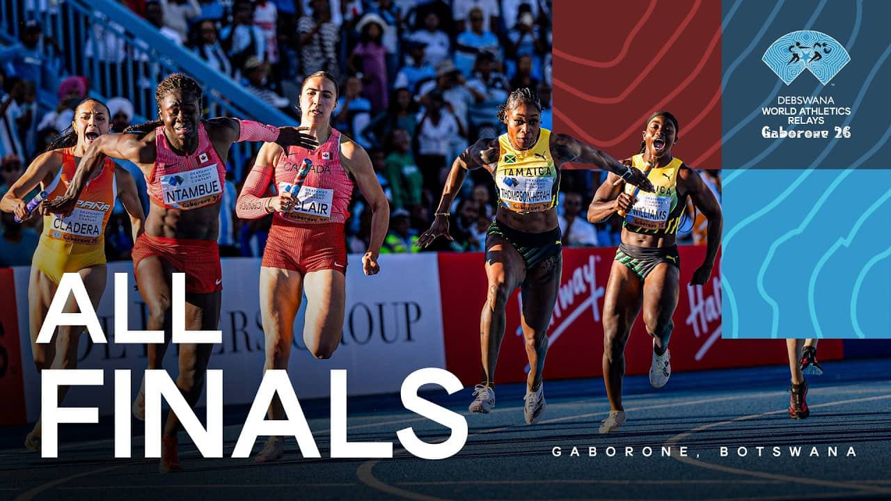 All finals | World Athletics Relays Gaborone 26