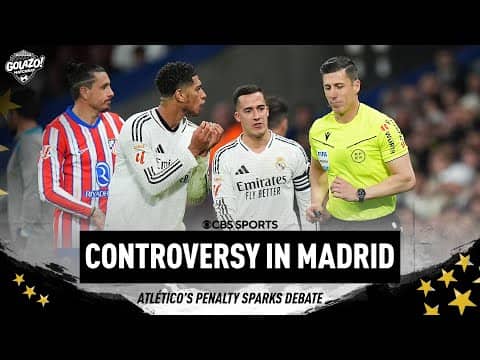Atletico Madrid's "penalty" against Real Madrid | Christina Unkel breaks down foul | Matchday