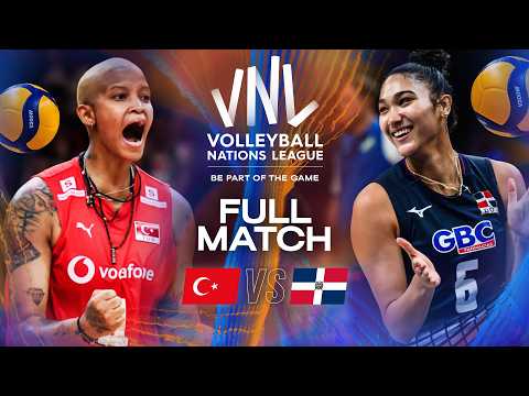 Türkiye 🇹🇷 vs. Dominican Republic 🇩🇴 | VNL 2025 - Full Match | Week 2
