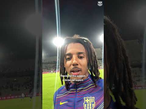 🤳 A message from Kounde to you #fcbarcelona #fcb #shorts