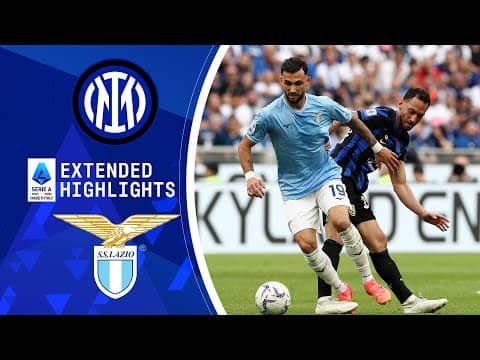 Inter vs. Lazio: Extended Highlights | Serie A | CBS Sports Golazo
