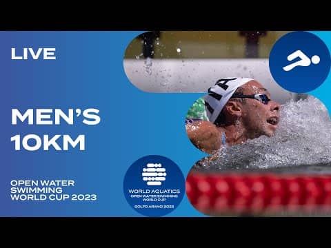 LIVE Men’s 10km | Open Water Swimming World Cup 2023 | Golfo Aranci