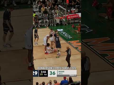 Have a day Tre 🔥 #miami #gocanes #collegebasketball #accbasketball #basketball