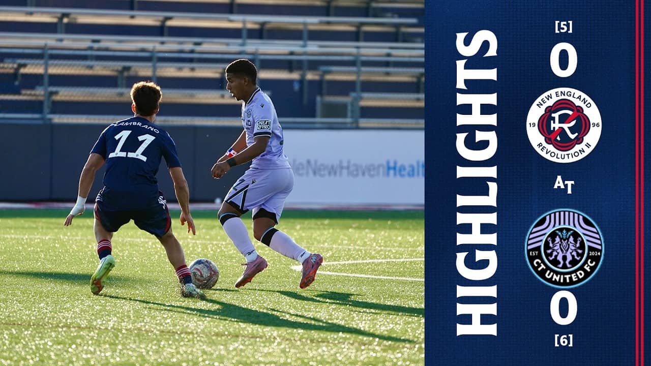 HIGHLIGHTS | CT United FC vs. NE Revolution II