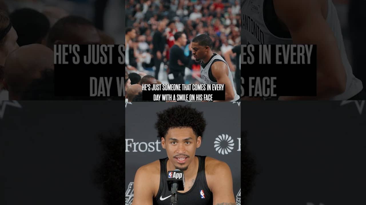 Always bringing the energy 🔋 #keldonjohnson #nba #spurs