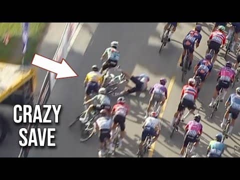 Inexplicable Crash after Gravel Sprint Stage | Arctic Race of Norway 2025 Stage 2