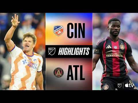 FC Cincinnati vs. Atlanta United | Full Match Highlights | Showtime in Cincy!